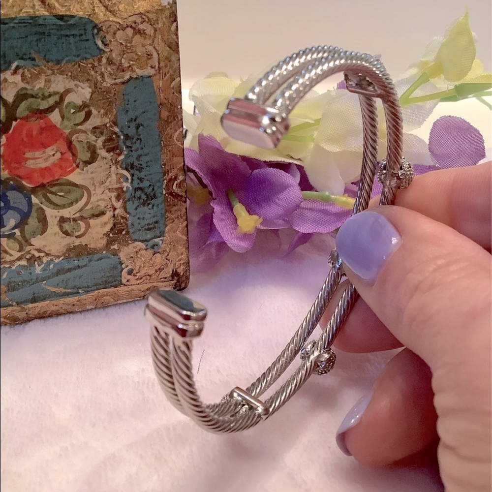 Crystal Double Rope Cuff - Picture 5 of 10